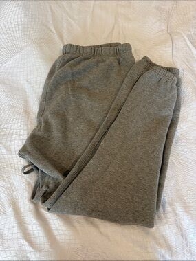Essentials Men's Gray Drawstring Sweatpants